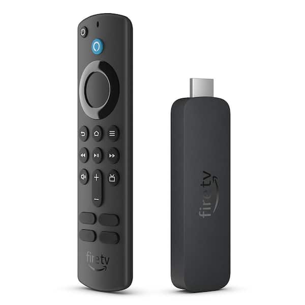 Amazon Fire TV Stick 4K streaming device, includes support for Wi