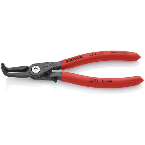 KNIPEX Precision Snap Ring Pliers with Limiter-Internal 90-Degree
