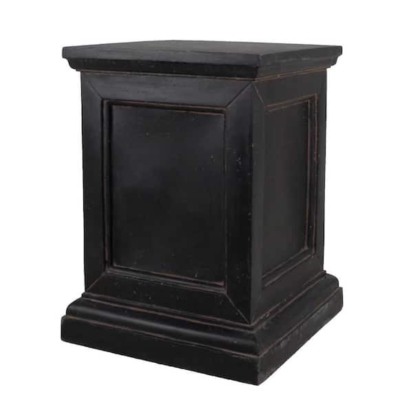 MPG 18 in. L x 18 in. W x 24 in. H Square Stand Stone in Aged