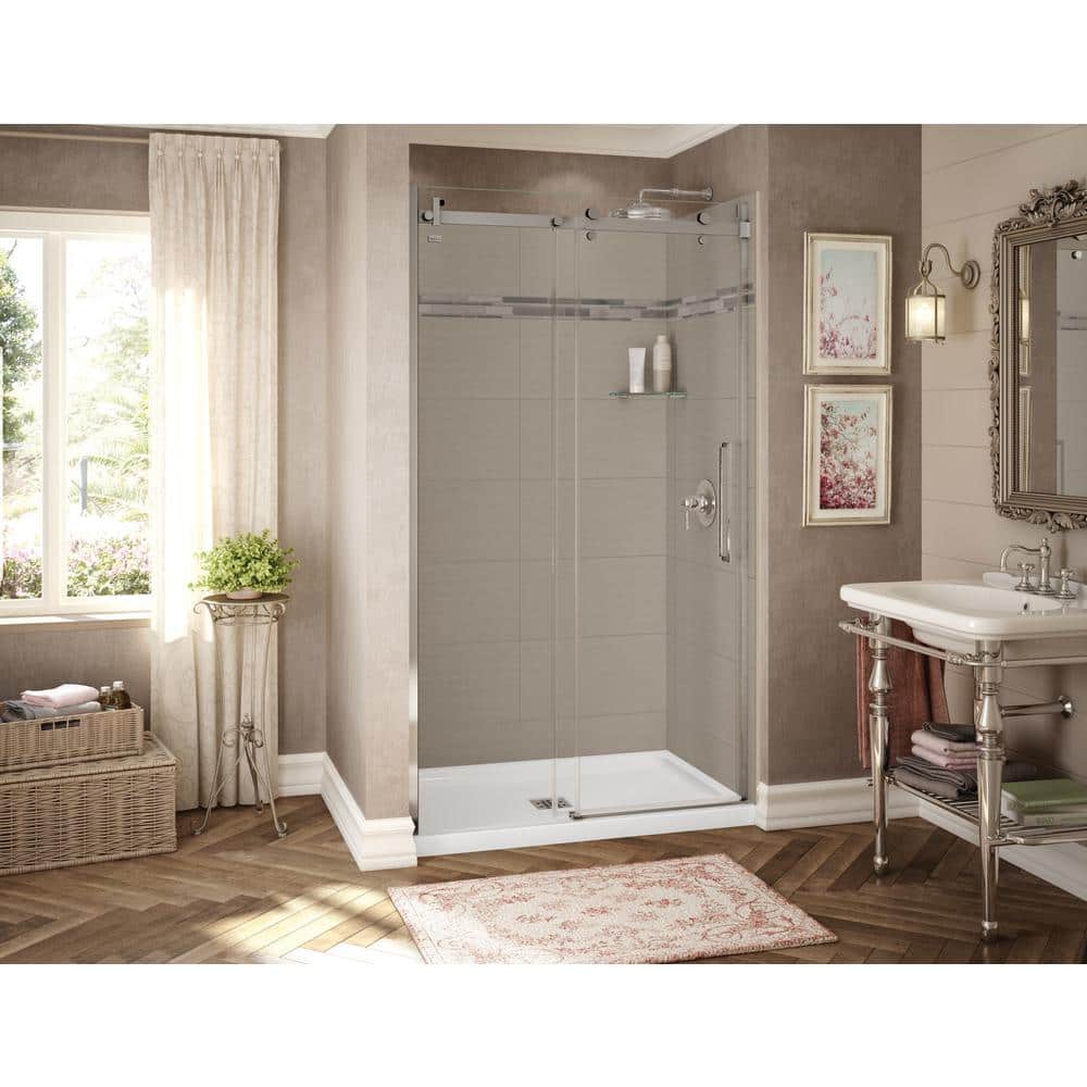 MAAX Utile Origin 32 in. x 48 in. x 83.5 in. Center Drain Alcove