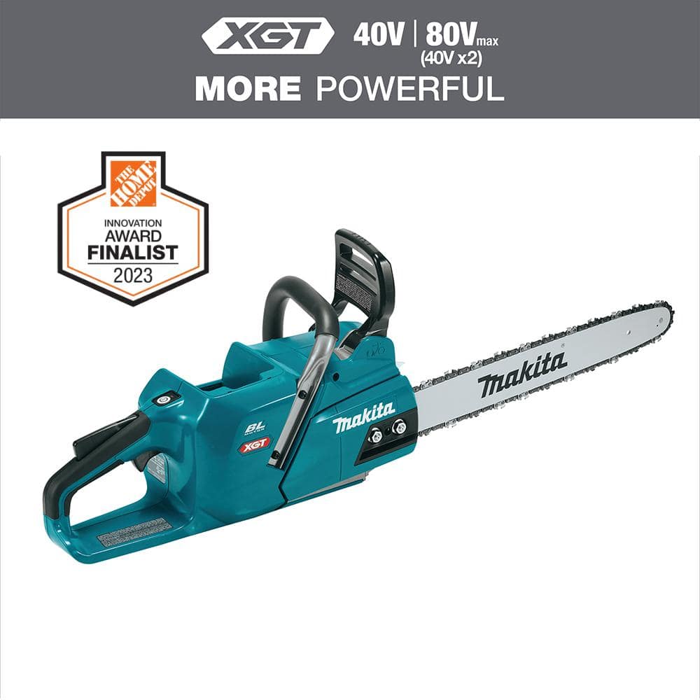 Makita XGT 18 in. 40V max Brushless Electric Battery Chainsaw