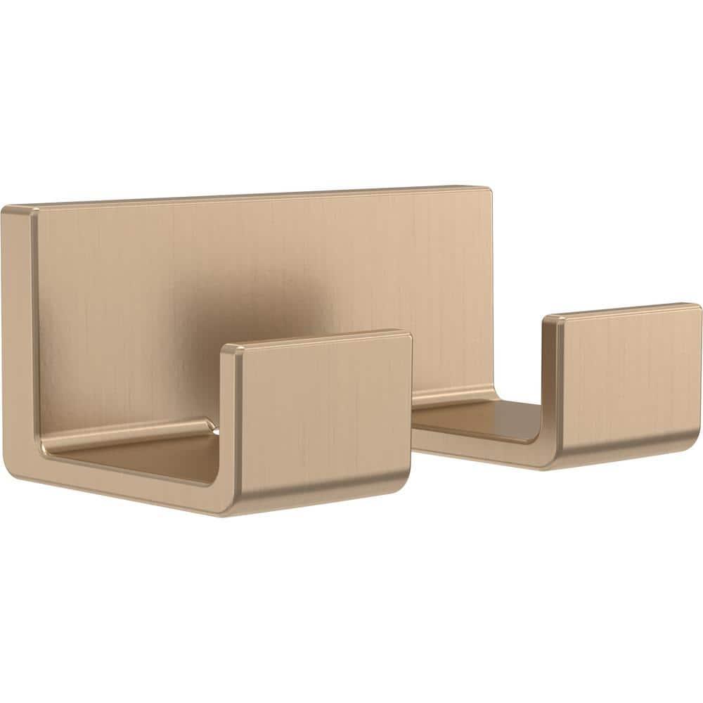 Delta Vero Double Towel Hook in Champagne Bronze 77736-CZ - The
