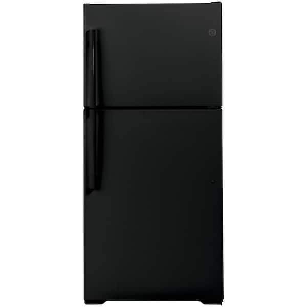 Whirlpool 19.2 cu. ft. Top Freezer Refrigerator in Black
