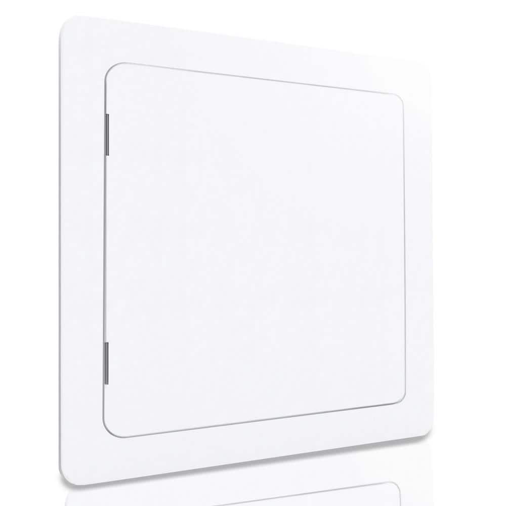 Morvat 12 in. x 12 in. White Plastic Drywall Access Panel MOR-PAP