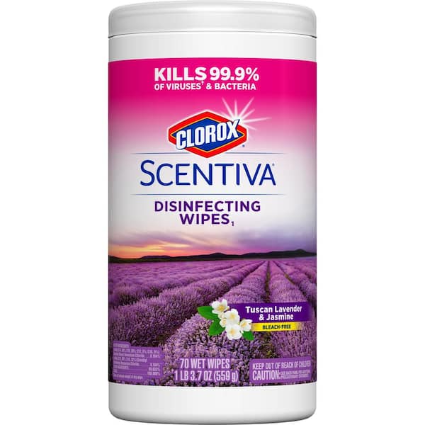 CLOROX SCENTIVA Scentiva 70-Count Tuscan Lavender and Jasmine
