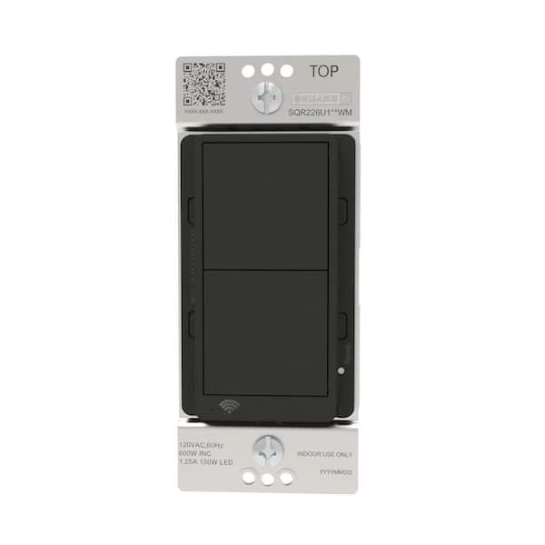 Square D X Series 15 Amp Single Pole/3-Way Matter Smart Wi-Fi