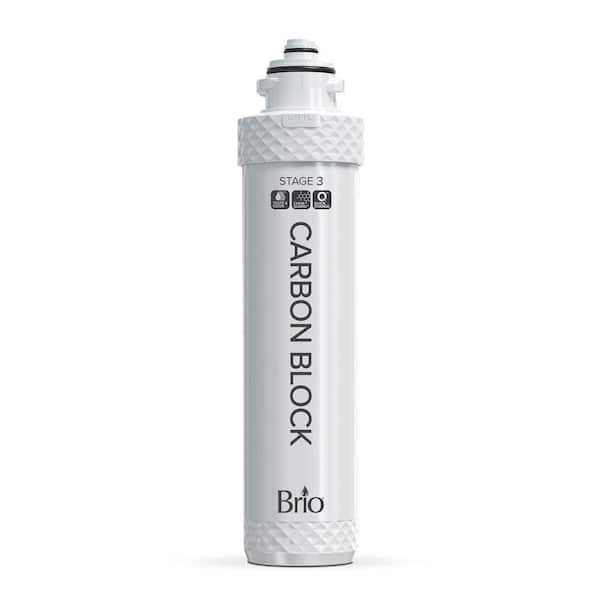 Brio Stage-3 Coconut Carbon Block Replacement Water Cooler Filter