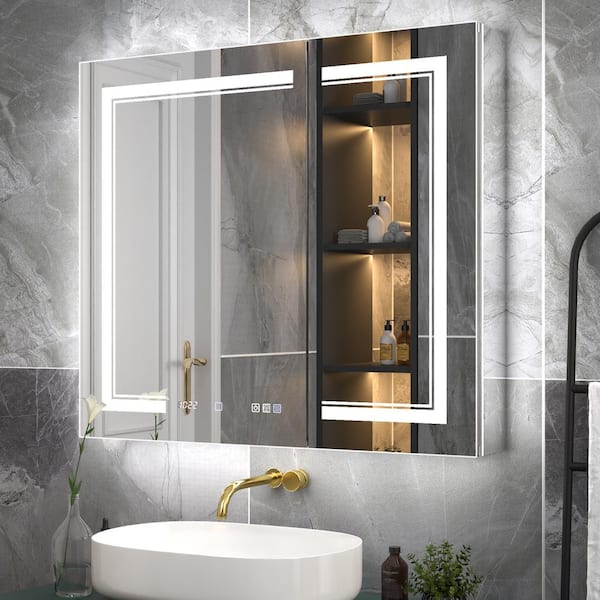 ExBrite Deluxe 30 in. W x 32 in. H Rectangular Recessed/Surface