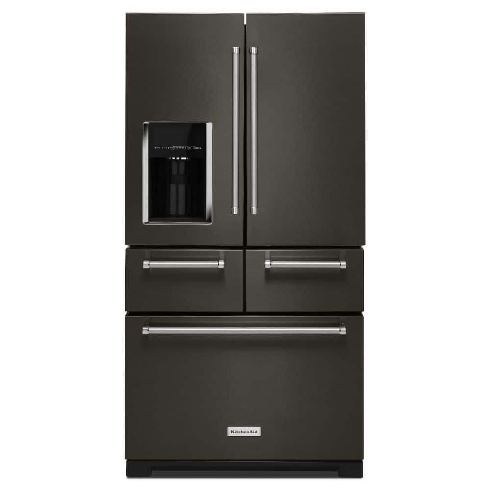 KitchenAid 25.8 cu. ft. French Door Refrigerator in Black