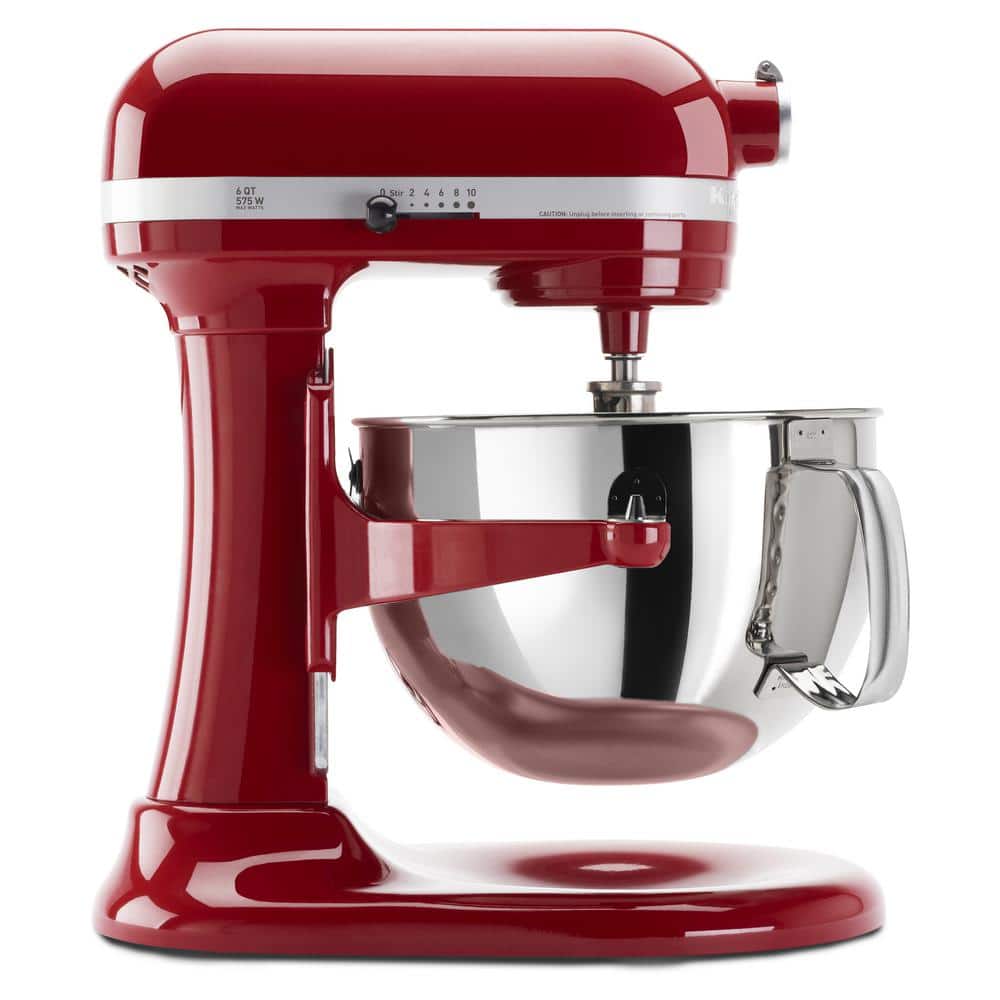 KitchenAid Professional 600 Series 6 Qt. 10-Speed Empire Red Stand