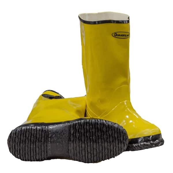 Bon Tool Contractor's Size 13 Yellow Overshoe Boots 14-724 - The