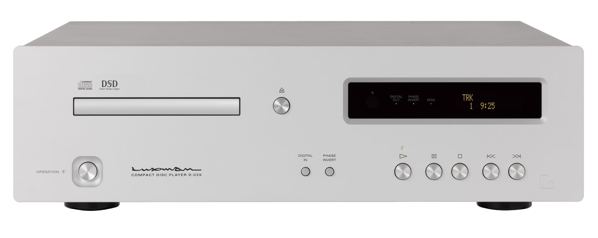 Luxman Introduces D-03X CD/Digital Media Player - The Absolute Sound