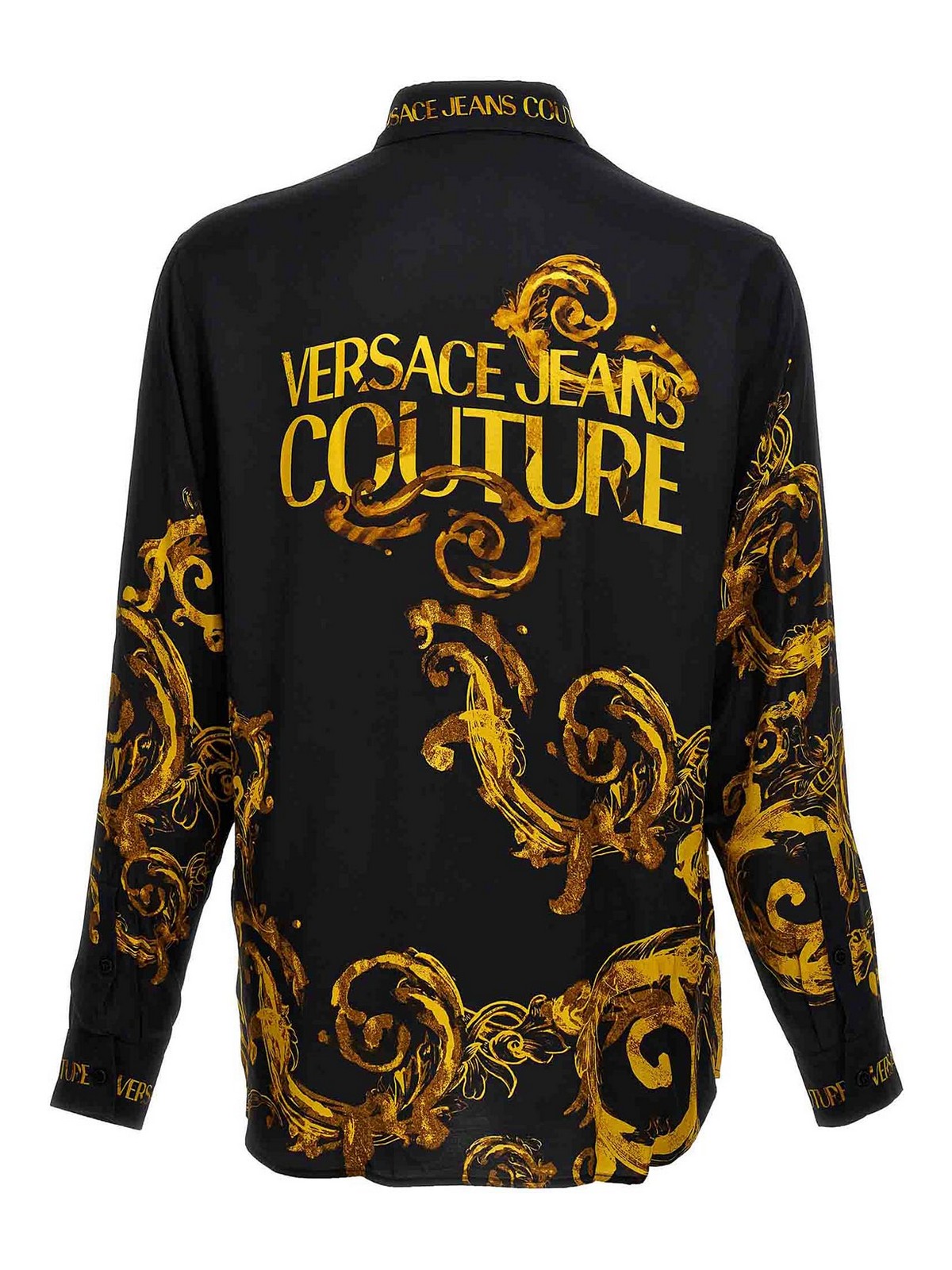 Versace Jeans Couture Baroque Shirt - Black|76GAL2RWNS410G89