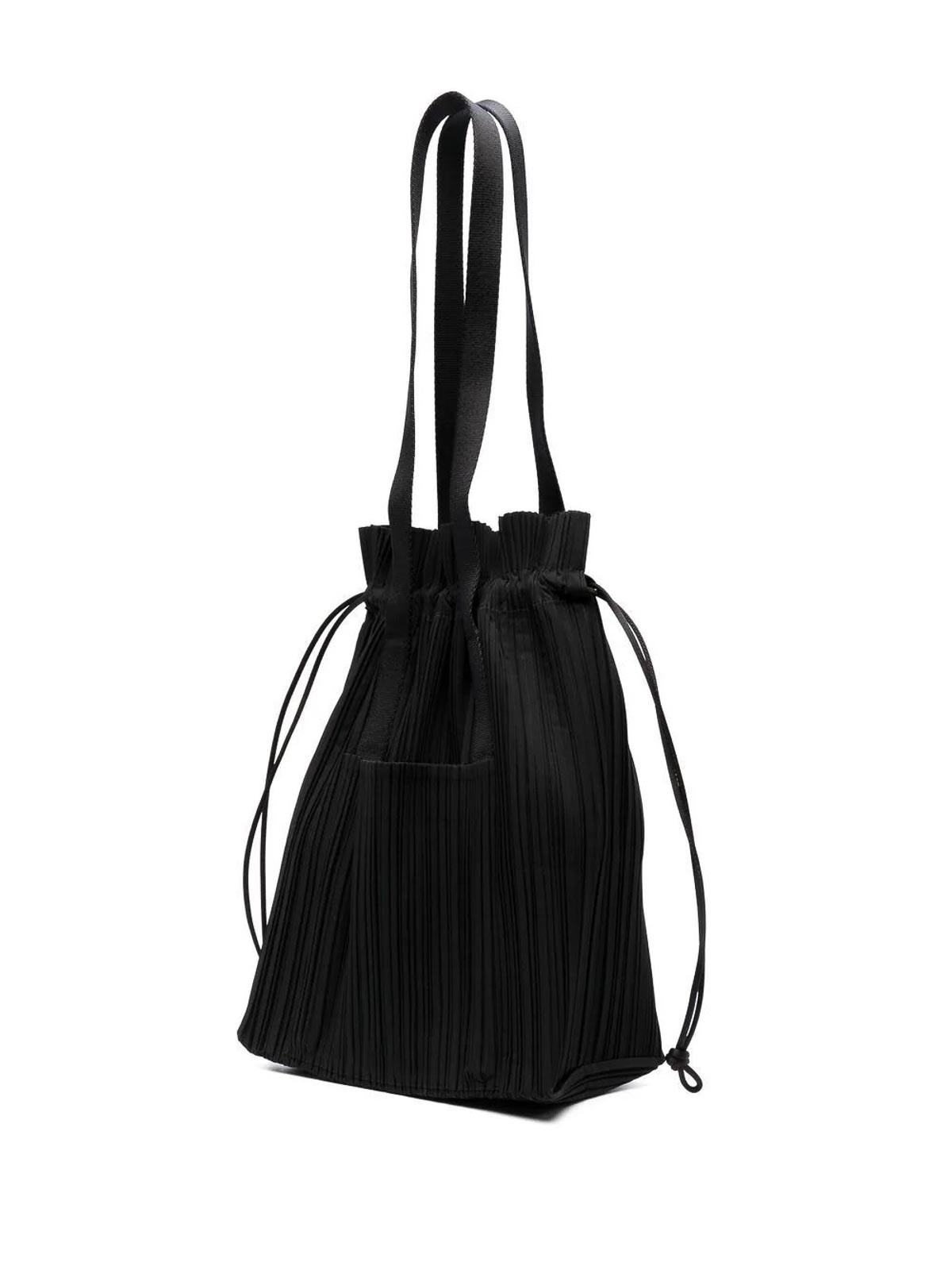 Pleats Please Issey Miyake Bloom Pleats Bag - Black|PP47AG57115
