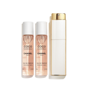 COCO MADEMOISELLE Eau de Parfum Twist and Spray (EDP) - 3x0.7 FL