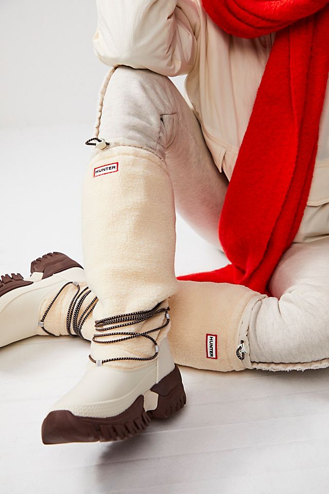 Hunter Wanderer Tall Cozy Boots | Free People
