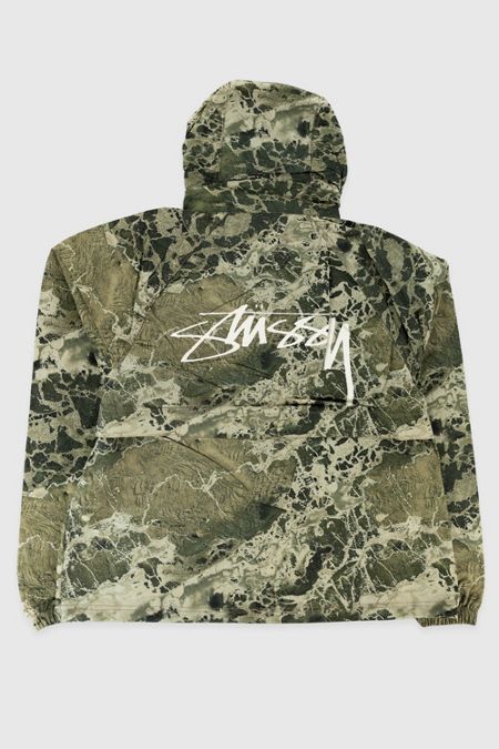 Stussy Cracked Ripstop Beach Shell Jacket | Urban Outfitters
