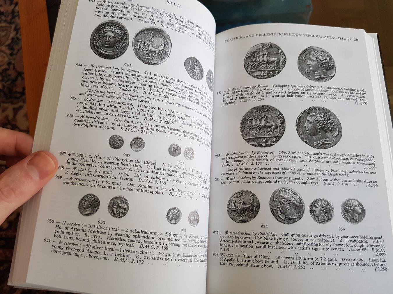 Sear: Greek Coins and Their Values Vol. 1-2. | Ancient Coin Books