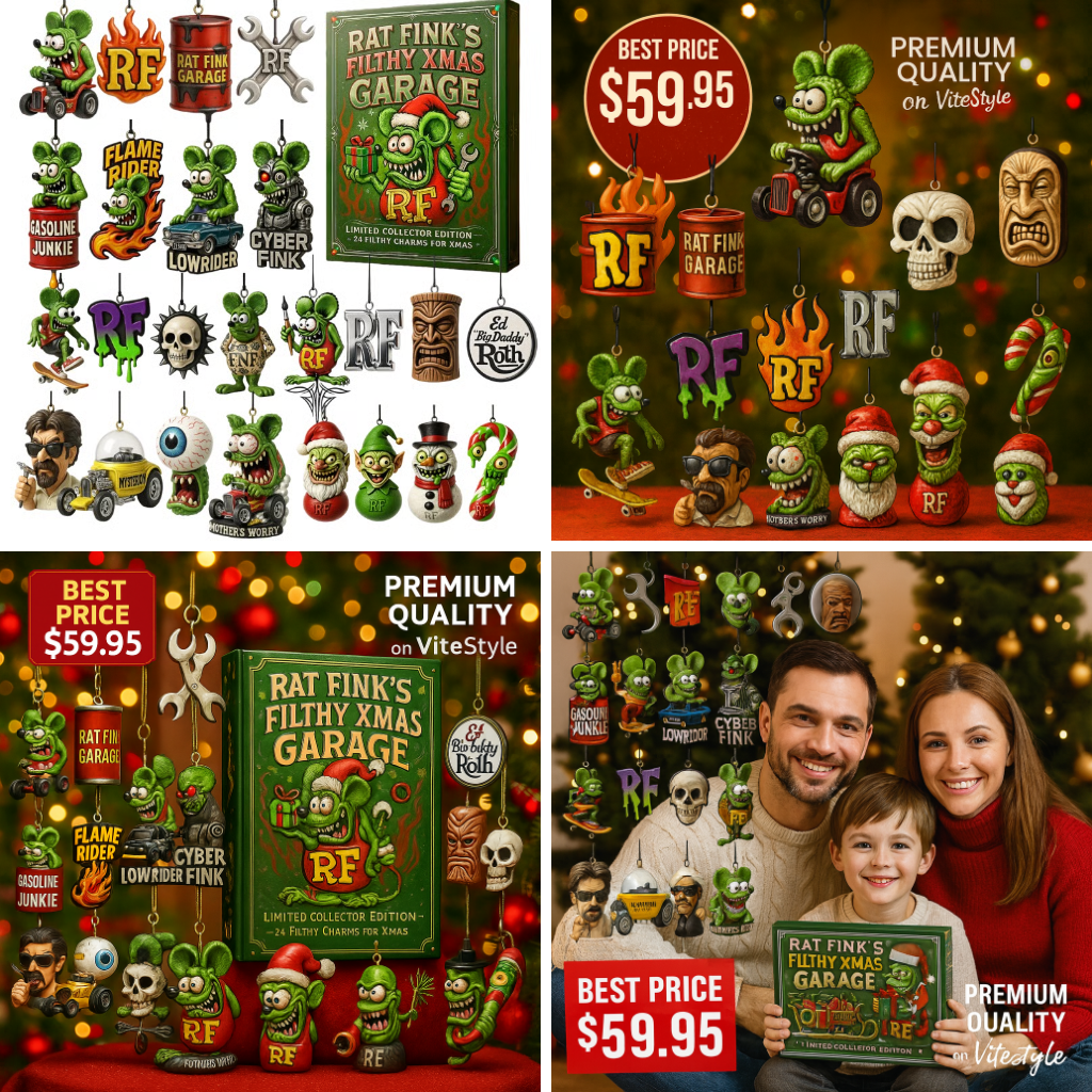 Rat Fink Garage 2025 Advent Calendar Best Deal 0.00 $ on February