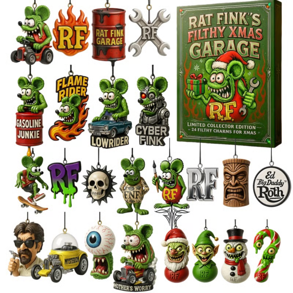 Rat Fink Garage 2025 Advent Calendar Best Deal 0.00 $ on February