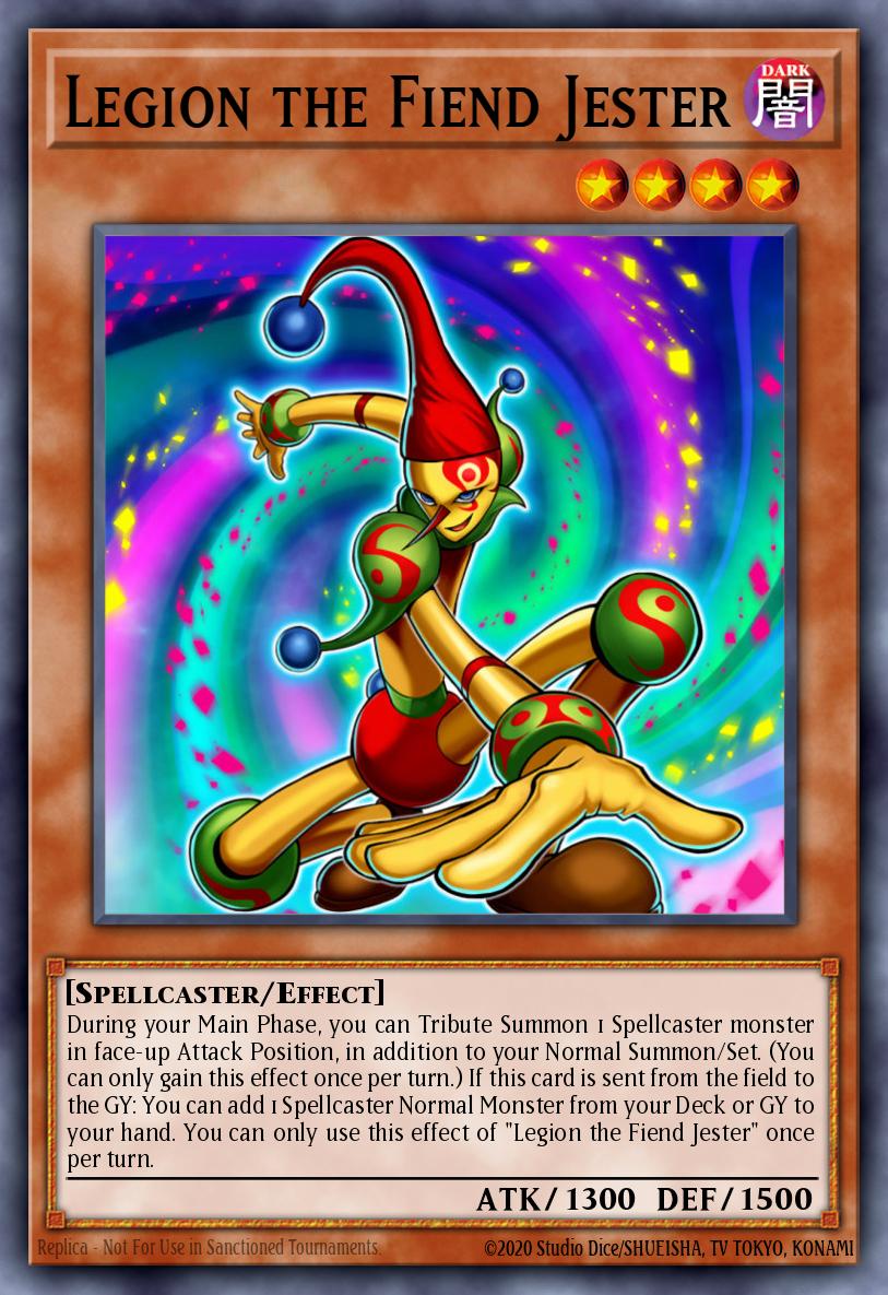 Legion the Fiend Jester - Yu-Gi-Oh! Card Database - YGOPRODeck