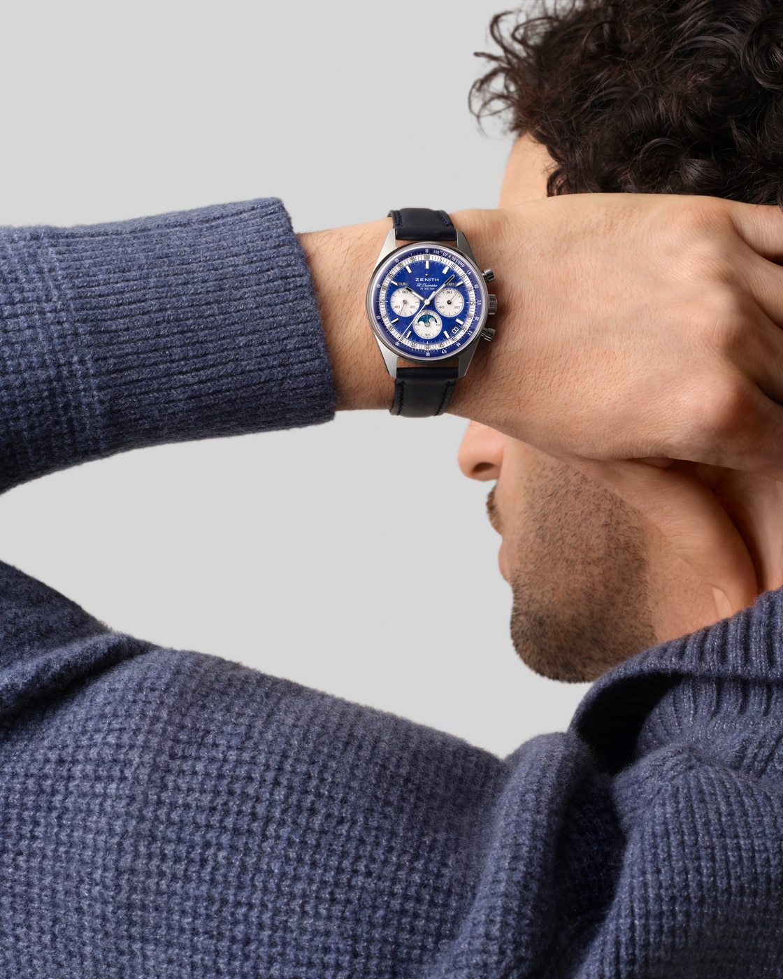 ZENITH クロノマスター オリジナル トリプルカレンダー ラピスラズリ