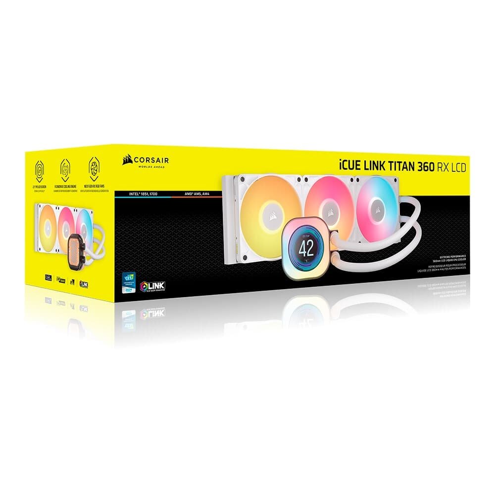 Cooler para CPU CORSAIR iCUE LINK TITAN RX| KaBuM!