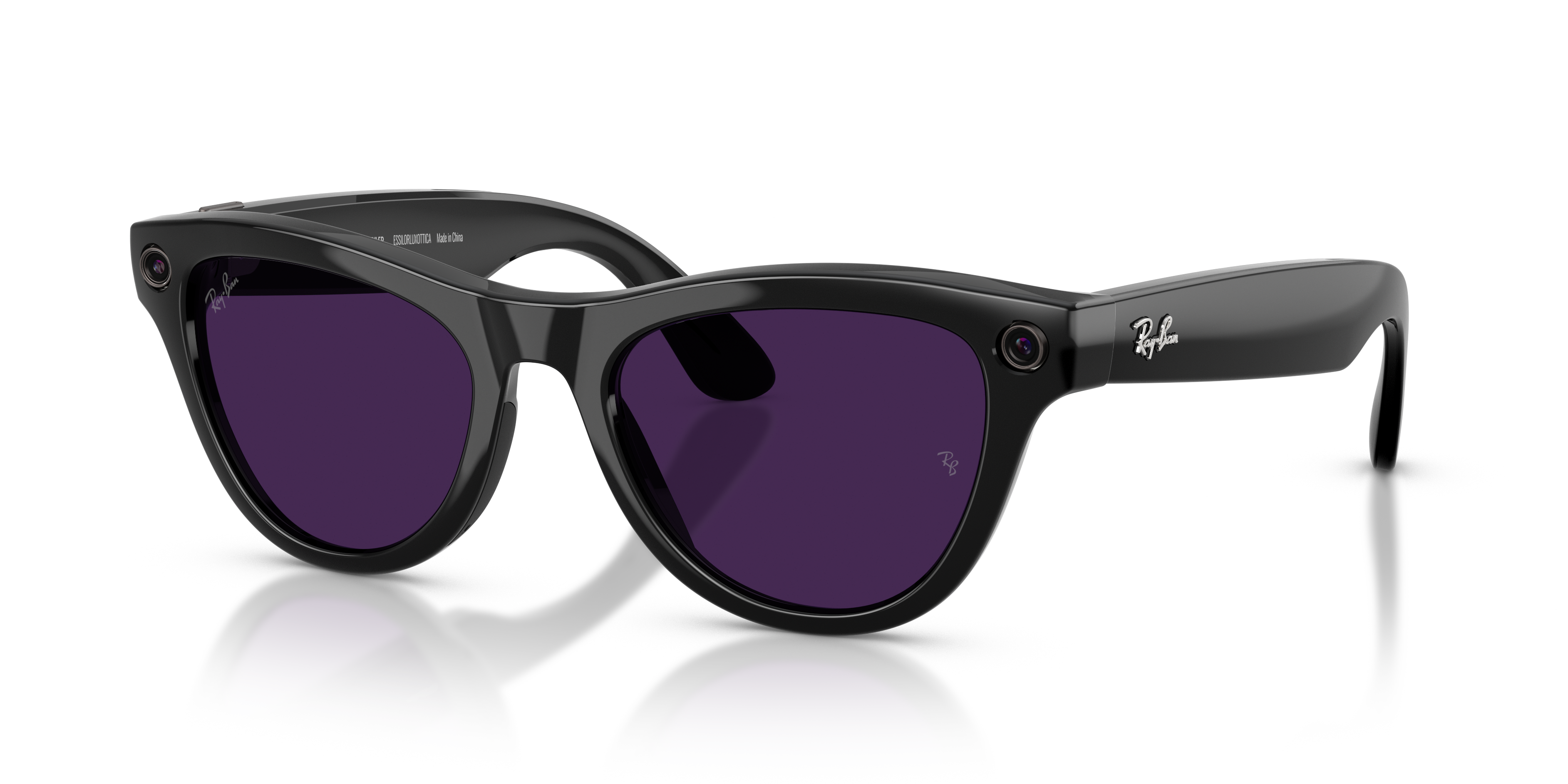 RAY-BAN META SKYLER - GEN 2 Sunglasses in Black and Clear/Amethyst