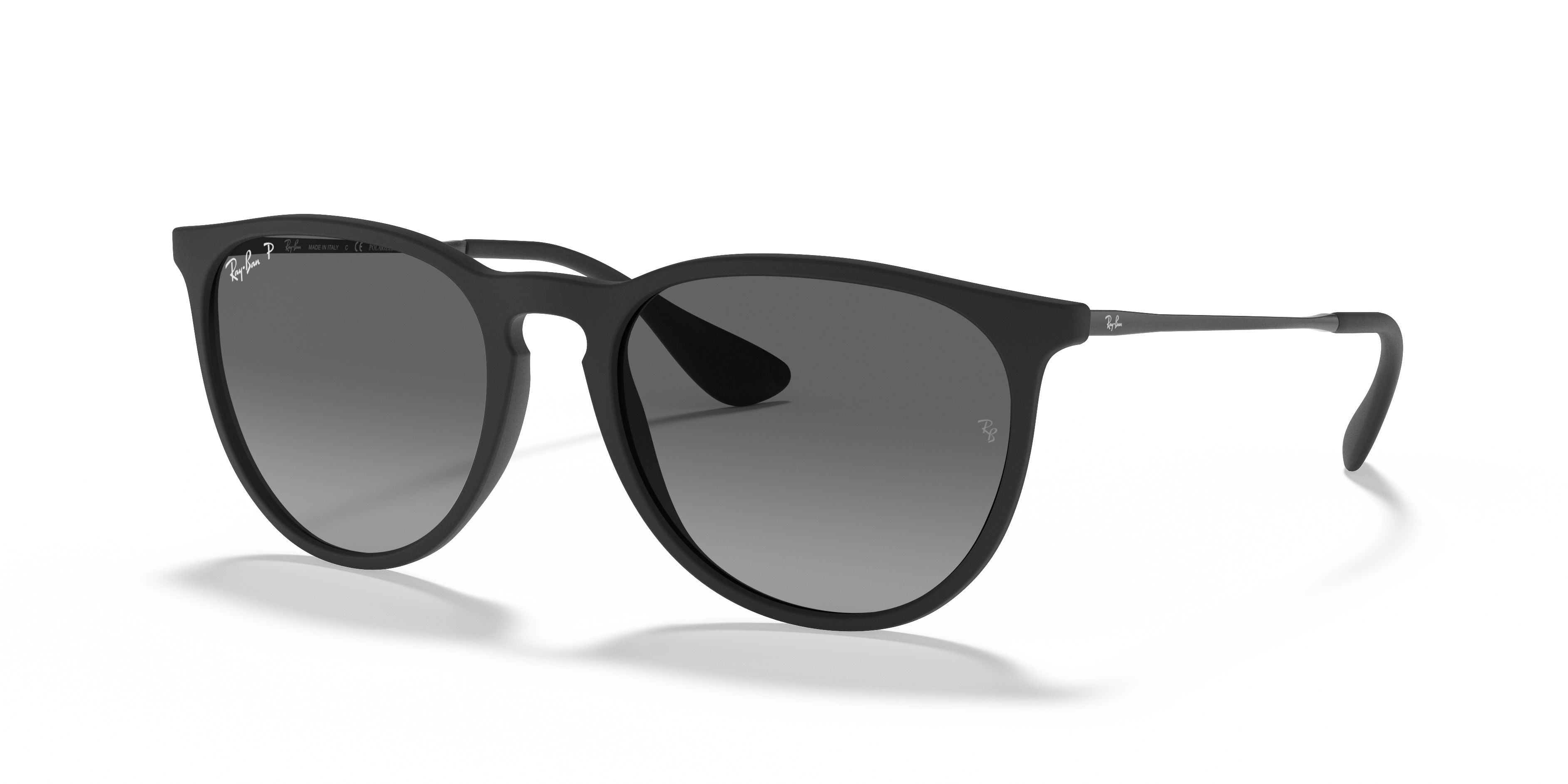 ERIKA COLOR MIX Sunglasses in Rubber Black and Grey - RB4171 | Ray
