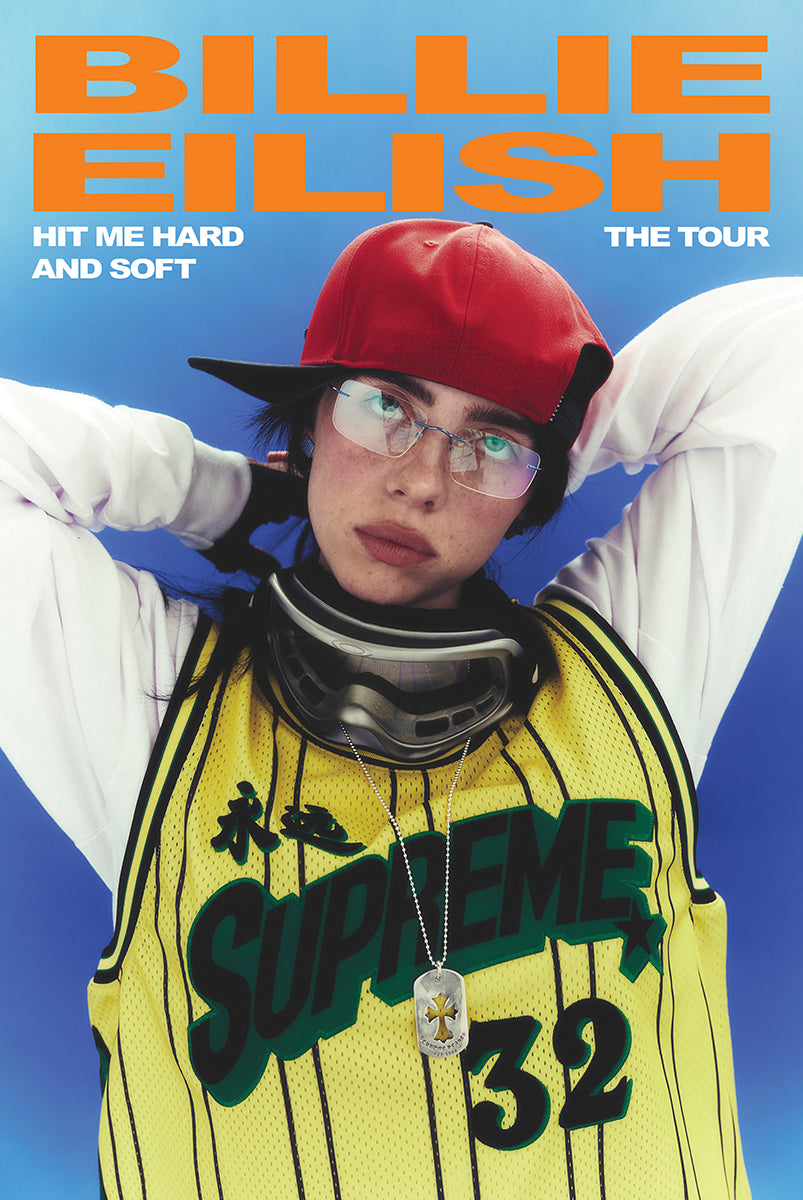 Billie Eilish - Hit Me Hard and Soft - Music Poster (24 x 36