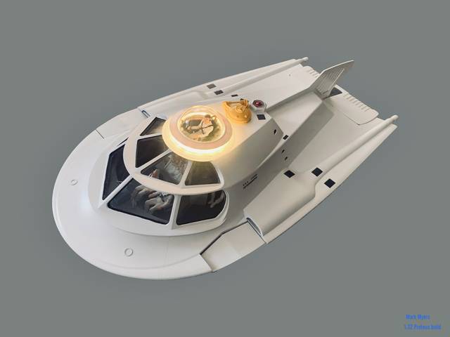 My 1:32 Proteus - Science Fiction - Finescale Modeler Forum