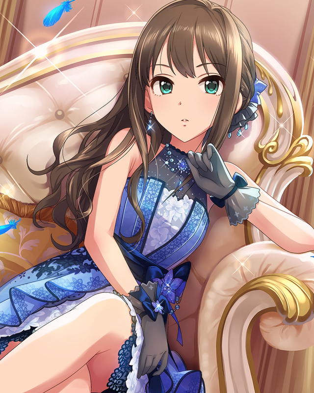 ｴﾀｰﾅﾙﾌﾞﾙｰﾑ]渋谷凛+ | アイマス シンデレラガールズ カードギャラリー