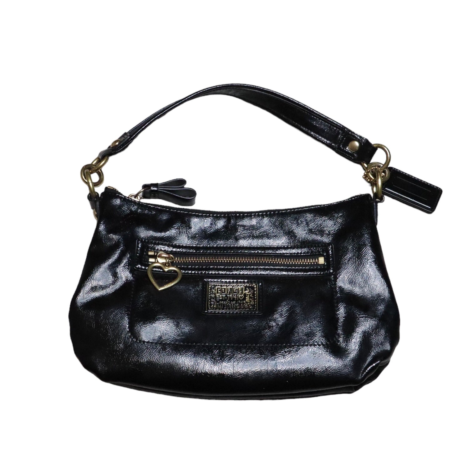 Y2K COACH Black Shoulder Bag - Imber Vintage