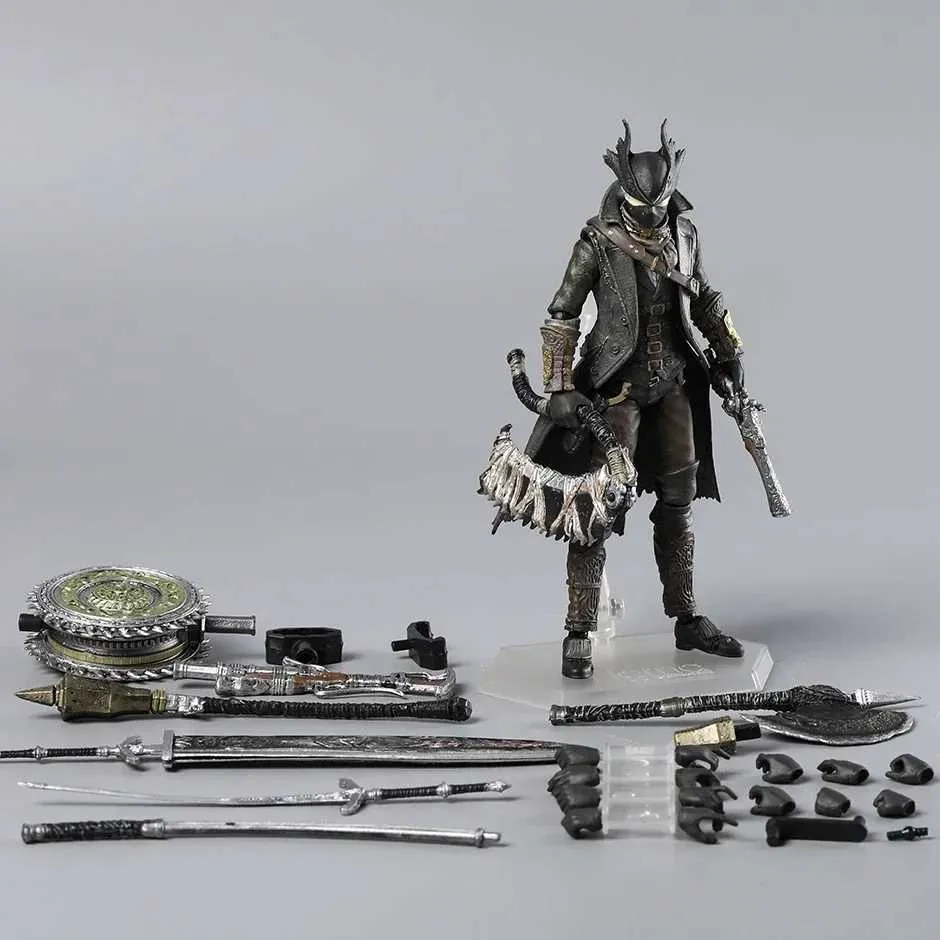 Bloodborne Hunter Figma 367 DX Action Character Model Toy