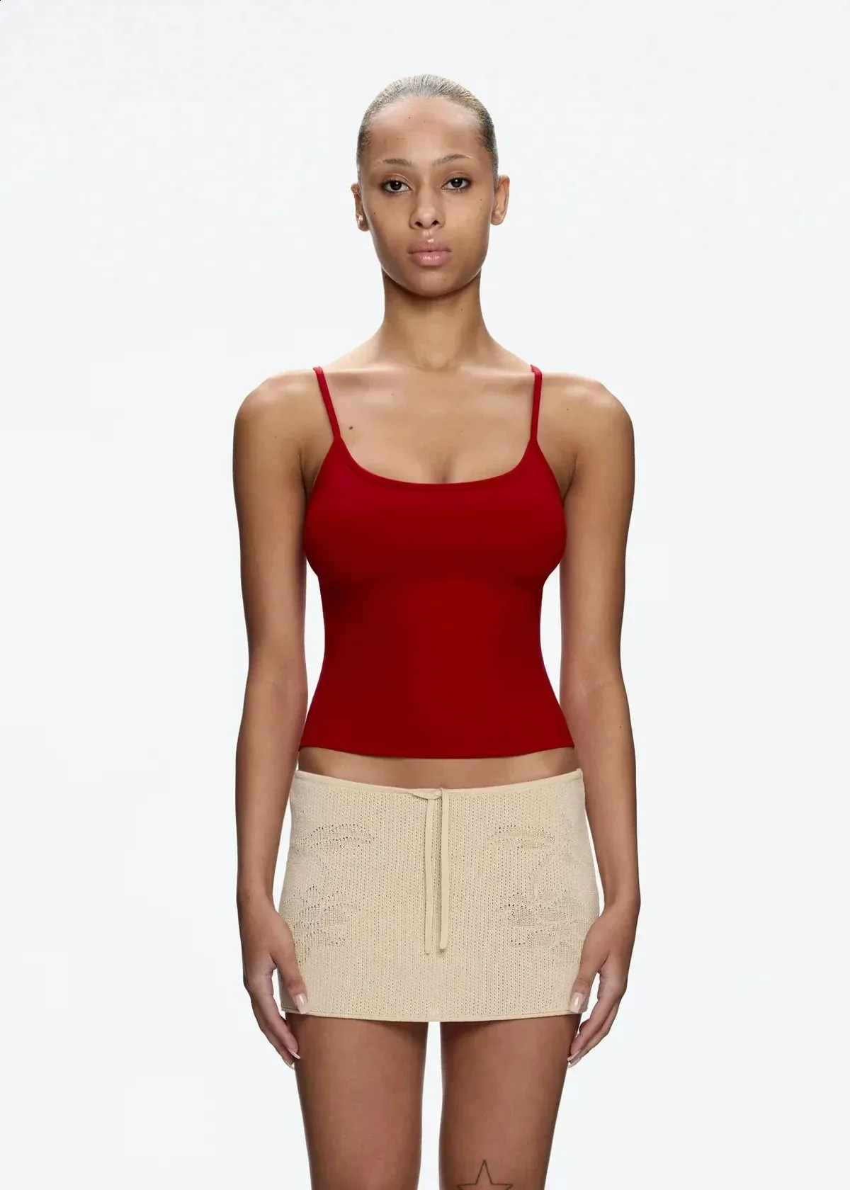 Tankair Tank Top, Fully Matched High Bounce Skin, Cherry Red