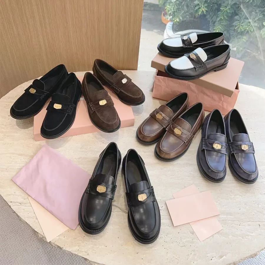 Wholesale Platform Penny Loafers: Leather Coin Loafers Womens