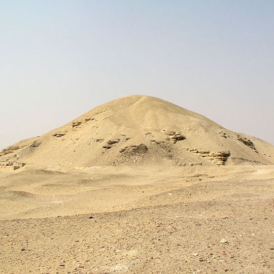 Pyramid of Amenemhet I - Ancient Egyptian pyramid in Lisht, Egypt