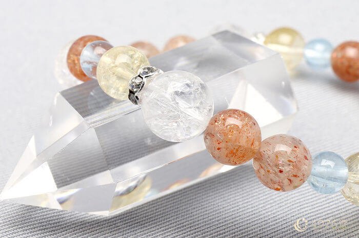 サンストーン・シトリン ブレスレット ｜ 天然石通販の4976堂