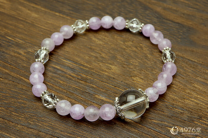 天然石ブレスレット ラベンダーアメジスト・大玉メイン ｜ 天然石通販
