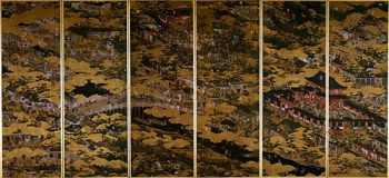 1/4 「洛中洛外図屏風 舟木本」 | 青い日記帳