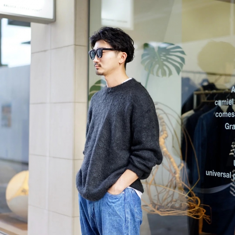 AURALEE (オーラリー) 24AW Collectionの新作、Brushed Super Kid