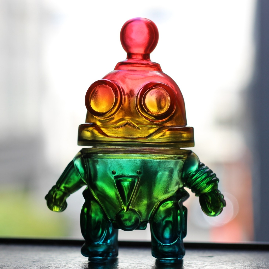 台湾限定カラー】ONE UP ヘドラ 後藤彩色所 ソフビ TTF One up ヘドラ