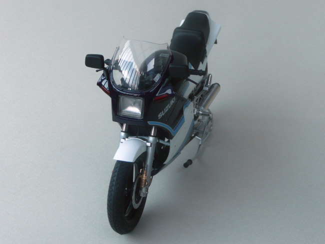 アオシマ1/12スズキRG250Γガンマ1984（2型） 完成 | ブログ川原模型資料館
