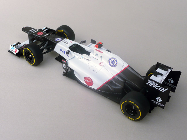 フジミ 1/20 ザウバーC31 スペインGP完成 | ブログ川原模型資料館