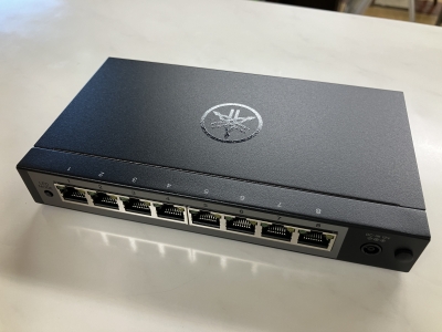 YAMAHA(ヤマハ) シンプルL2スイッチ「SWX2110-8G」を設置しました