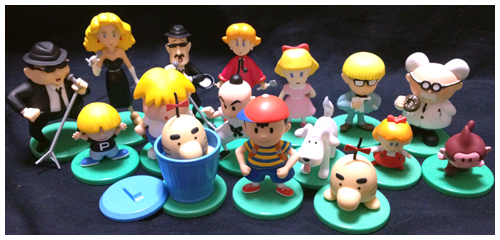 MOTHER2 ミニフィギュアコレクション1 | 星のカービィ・ゼルダグッズ紹介