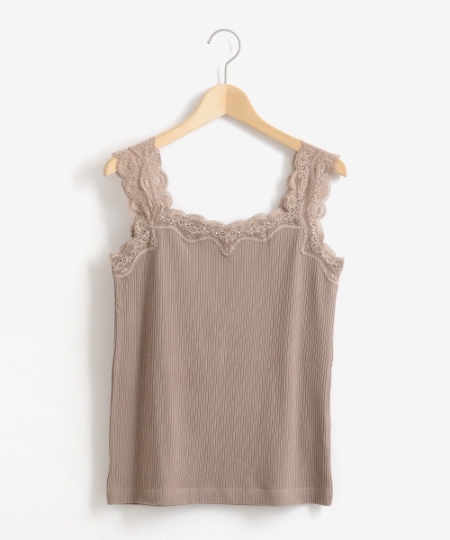 パール＆レースキャミ/MAJESTIC LEGON(マジェスティックレゴン