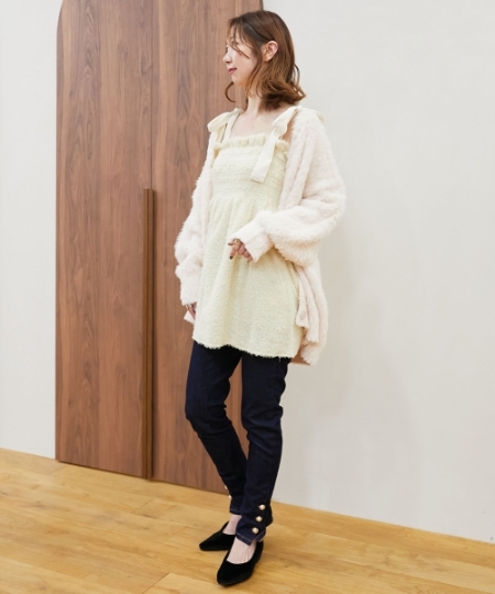 肩リボンきらめきビスチェ/MAJESTIC LEGON(マジェスティックレゴン