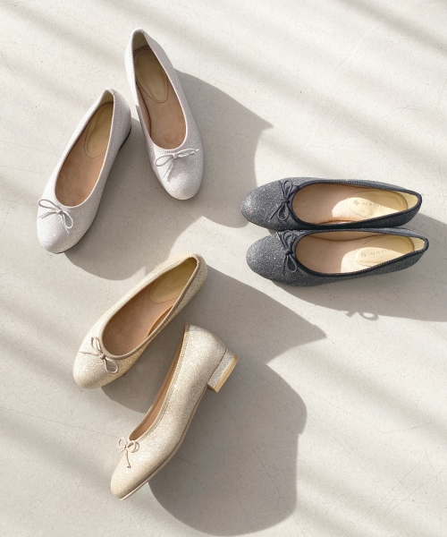 キラキララメバレエシューズ/MAJESTIC LEGON(マジェスティックレゴン