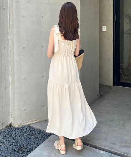 肩リボンキャミワンピース/MAJESTIC LEGON(マジェスティックレゴン